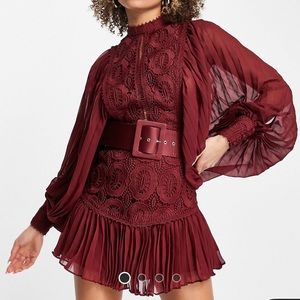 ASOS Maroon Dress